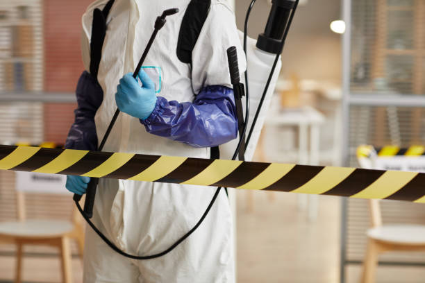 Professional Blood Cleanup technician working in Burns, TN